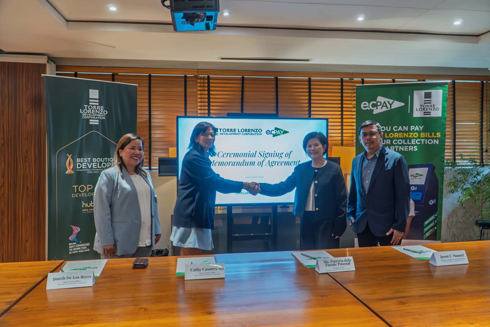 Torre Lorenzo and EC Pay partner to enable more convenient payments