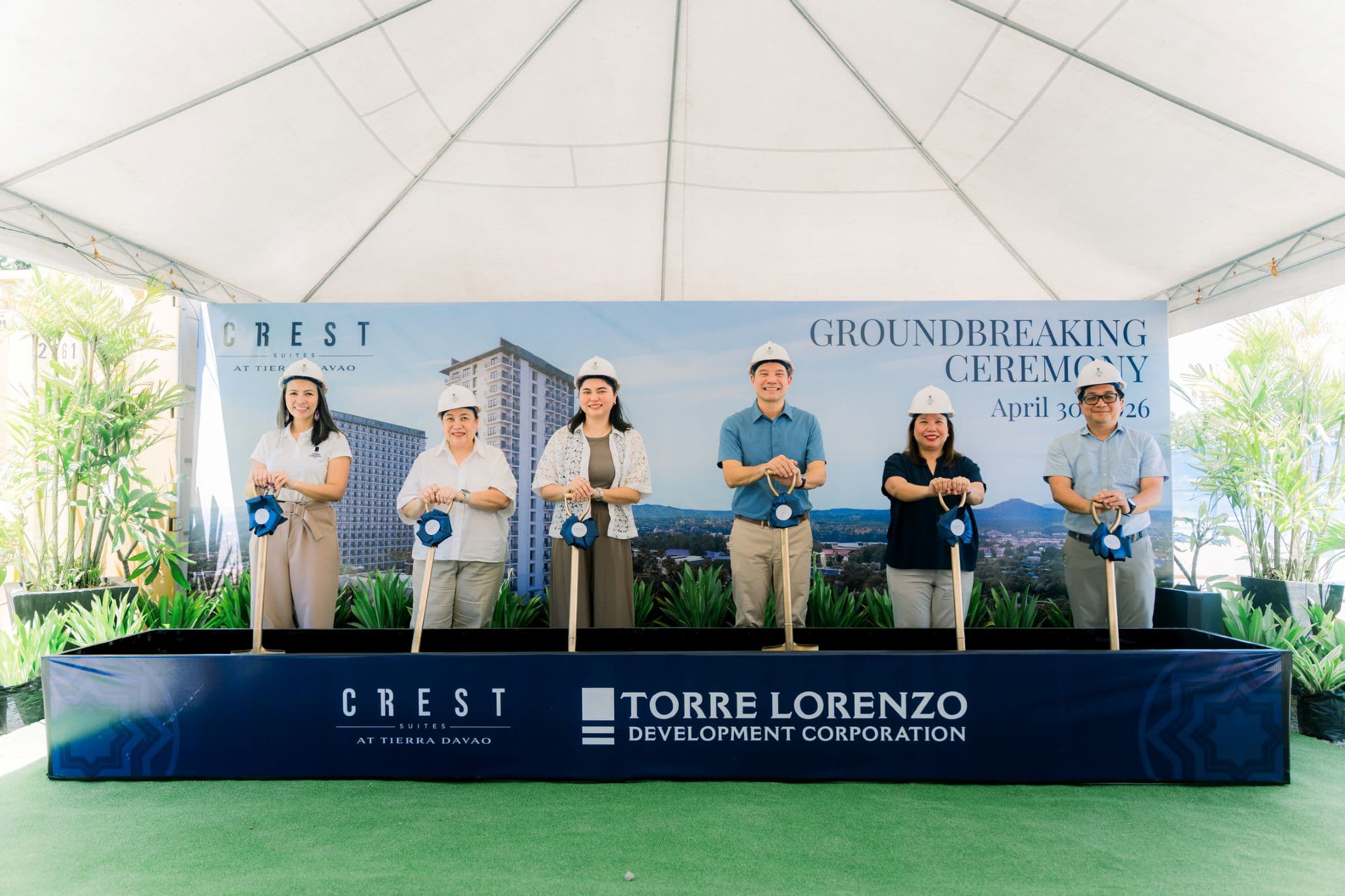 Torre Lorenzo’s Crest Suites at Tierra Davao breaks ground