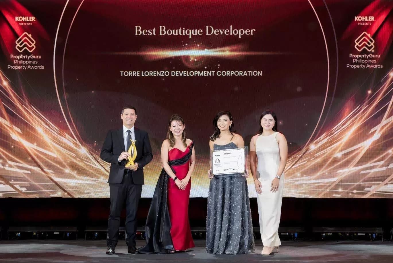 Torre Lorenzo is still the Best Boutique Developer in the country
