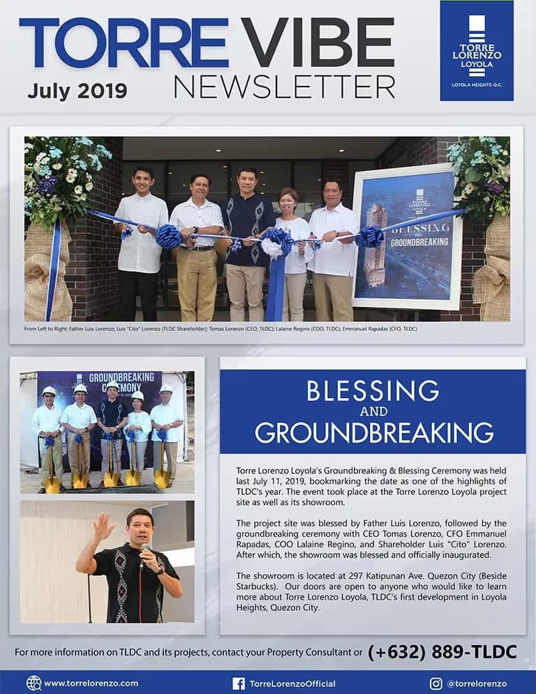 Torre Lorenzo Loyola Groundbreaking Ceremony