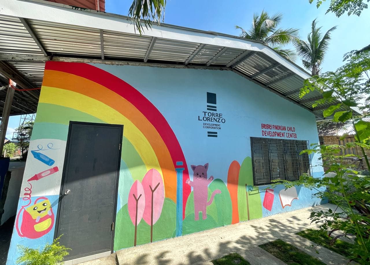 Enabling brighter futures: Torre Lorenzo turns over child development center to Pindasan, Davao de Oro