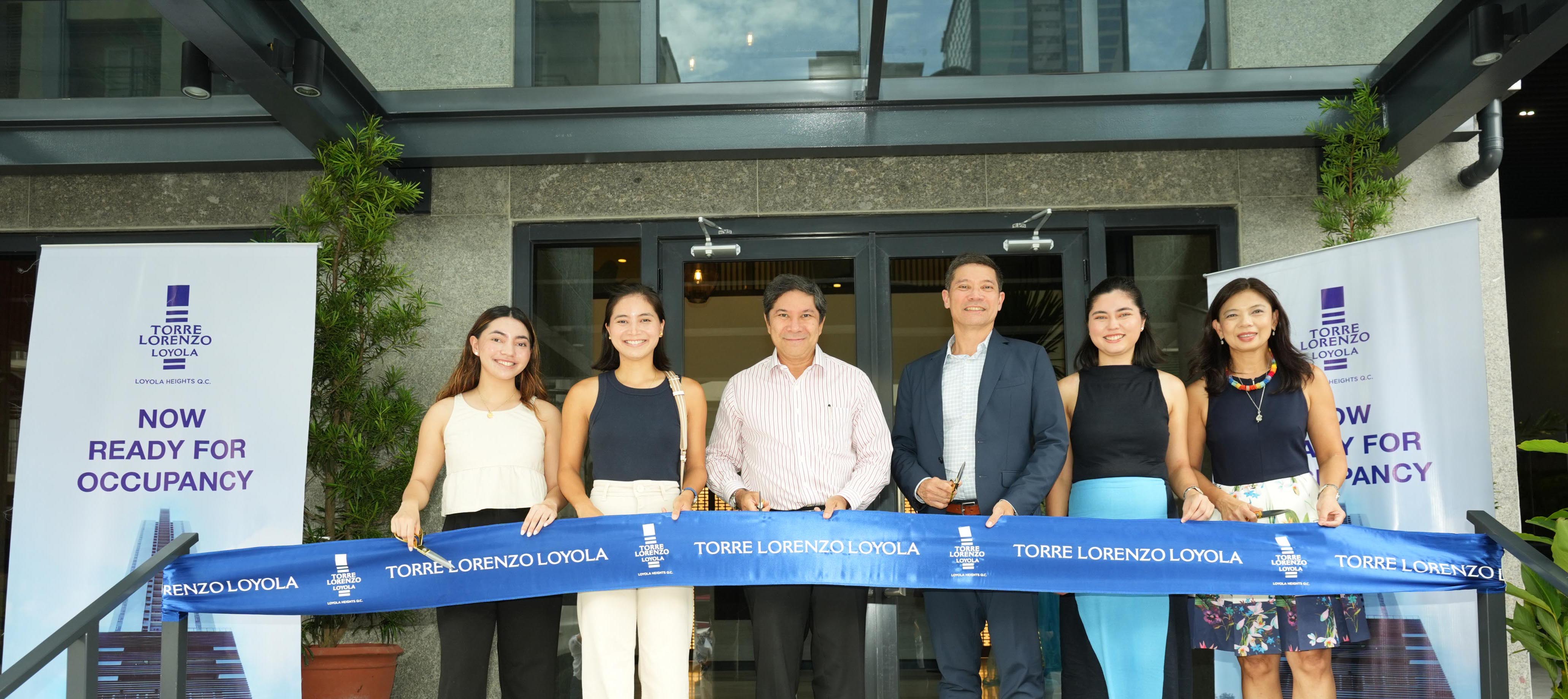 Torre Lorenzo turns over its first residential condominium development in Quezon City